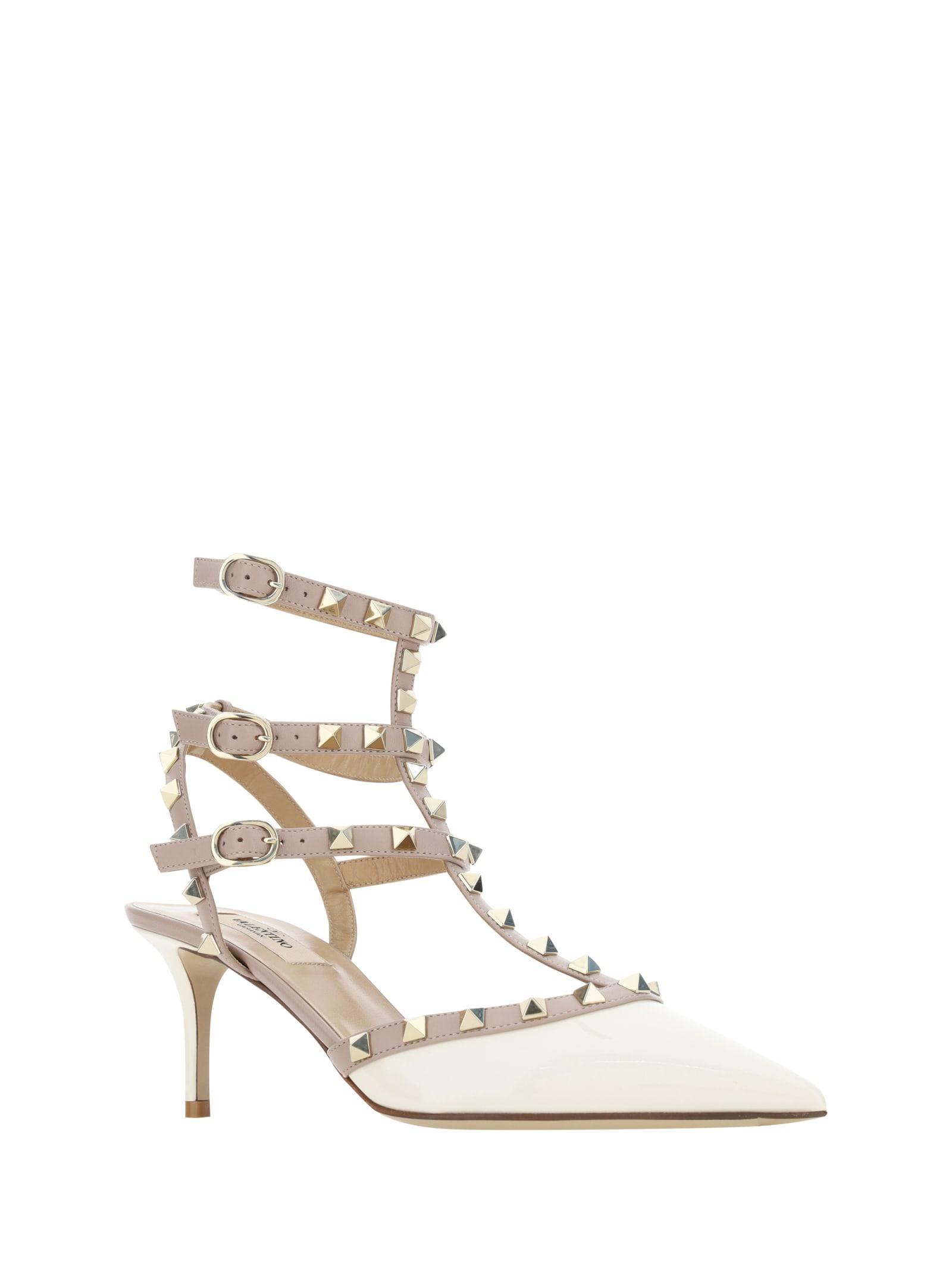 Ankle Strap Rockstud T. 65 Vernice In Multicolor Product Image