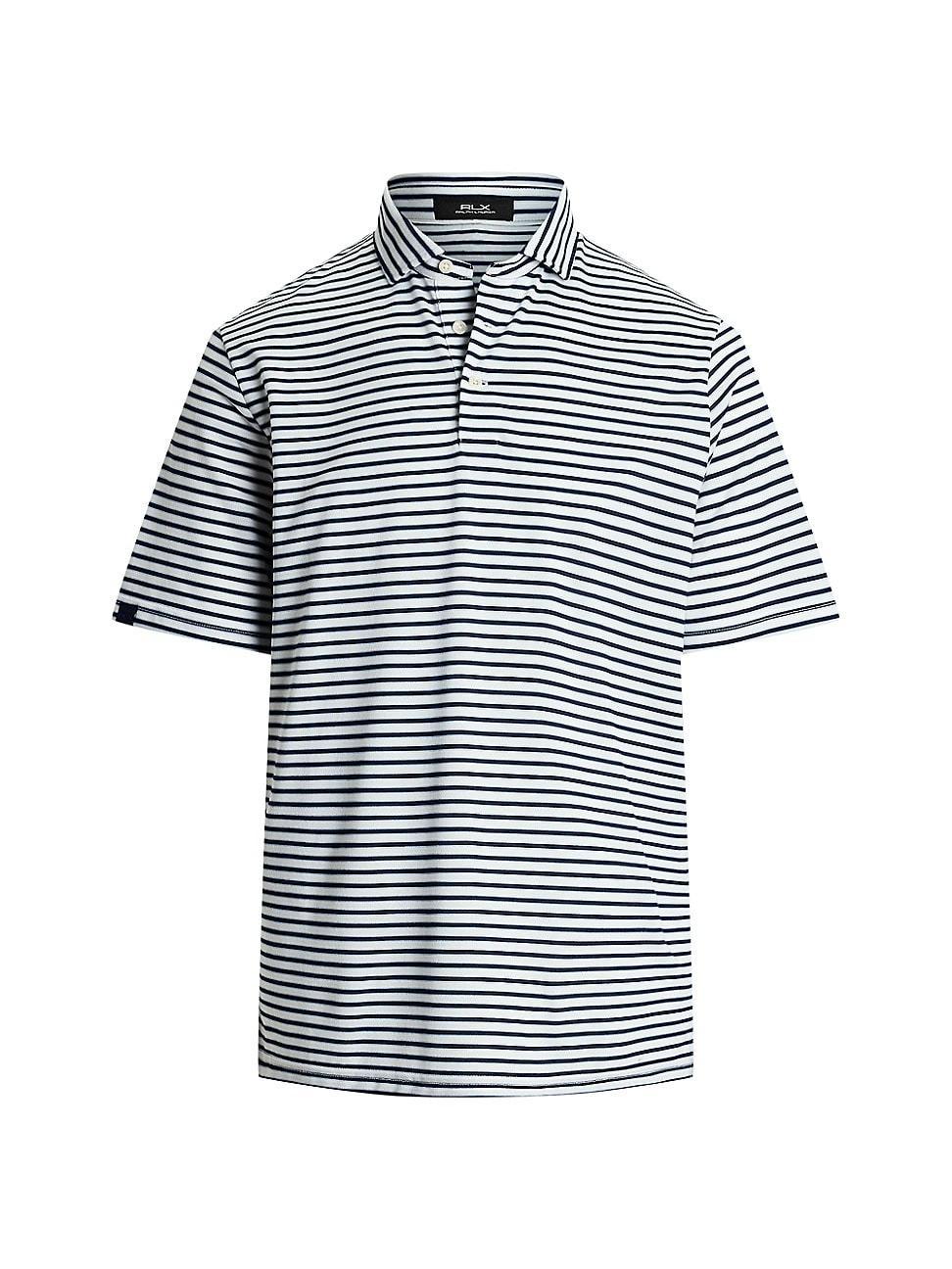 Mens Tour Striped Piqu Polo Shirt Product Image