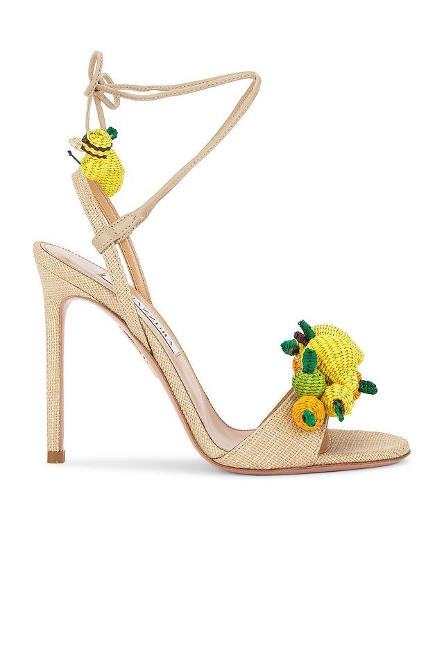 Aquazzura Citrus Punch 105 Sandal Nude. (also in ). Product Image