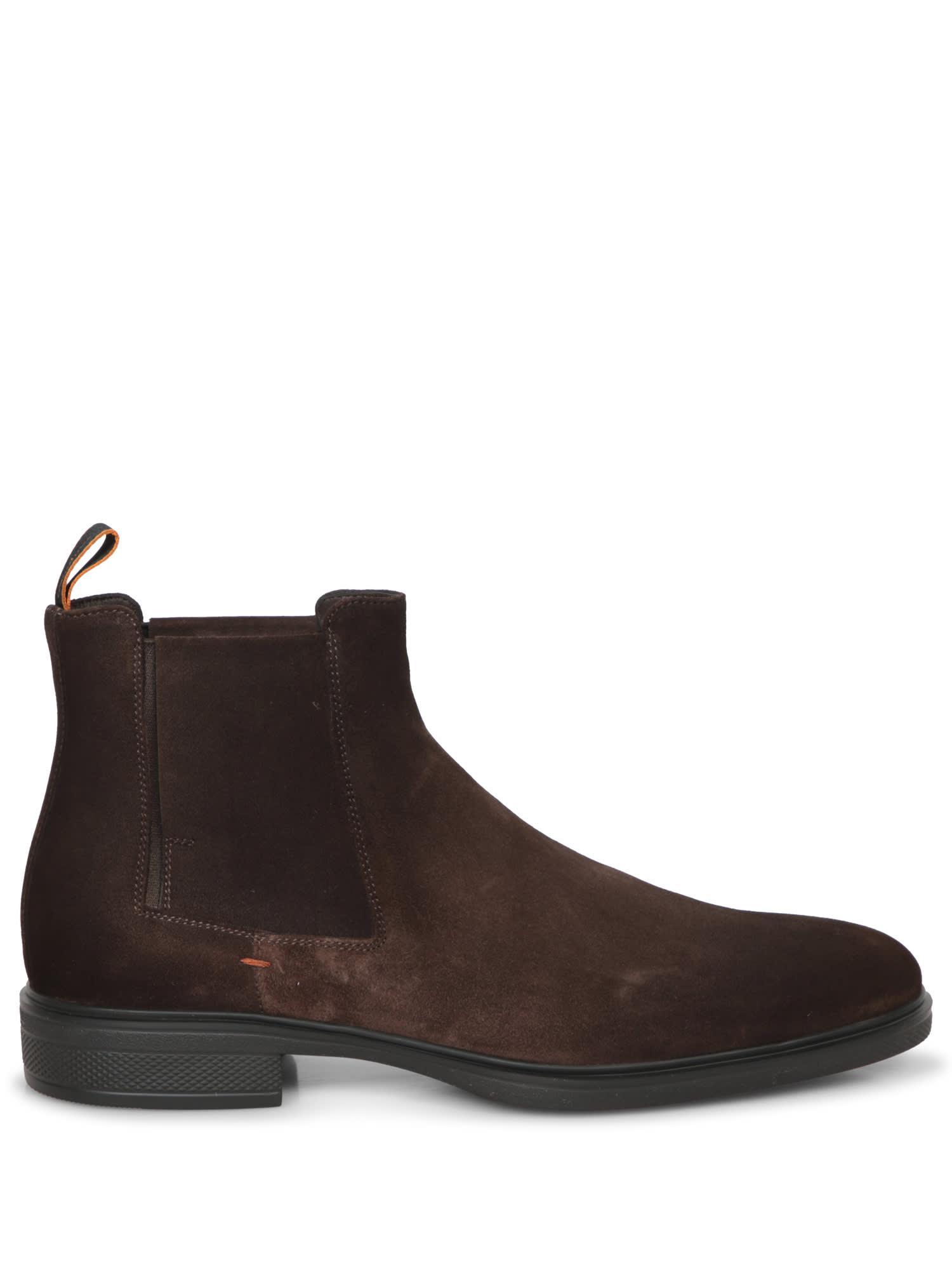 SANTONI Boots In Brown Product Image