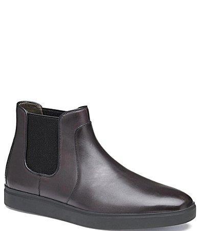 Johnston & Murphy Brody Chelsea Boots Calfskin) Men's Boots Product Image