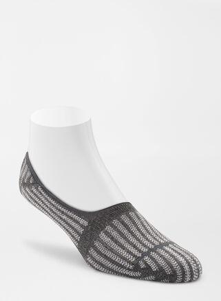 Peter Millar Mens Herringbone No-Show Sock | Color: Charcoal | Size: OS Product Image