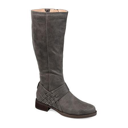 Journee Collection Meg Womens Tall Boots, Girls Grey Product Image