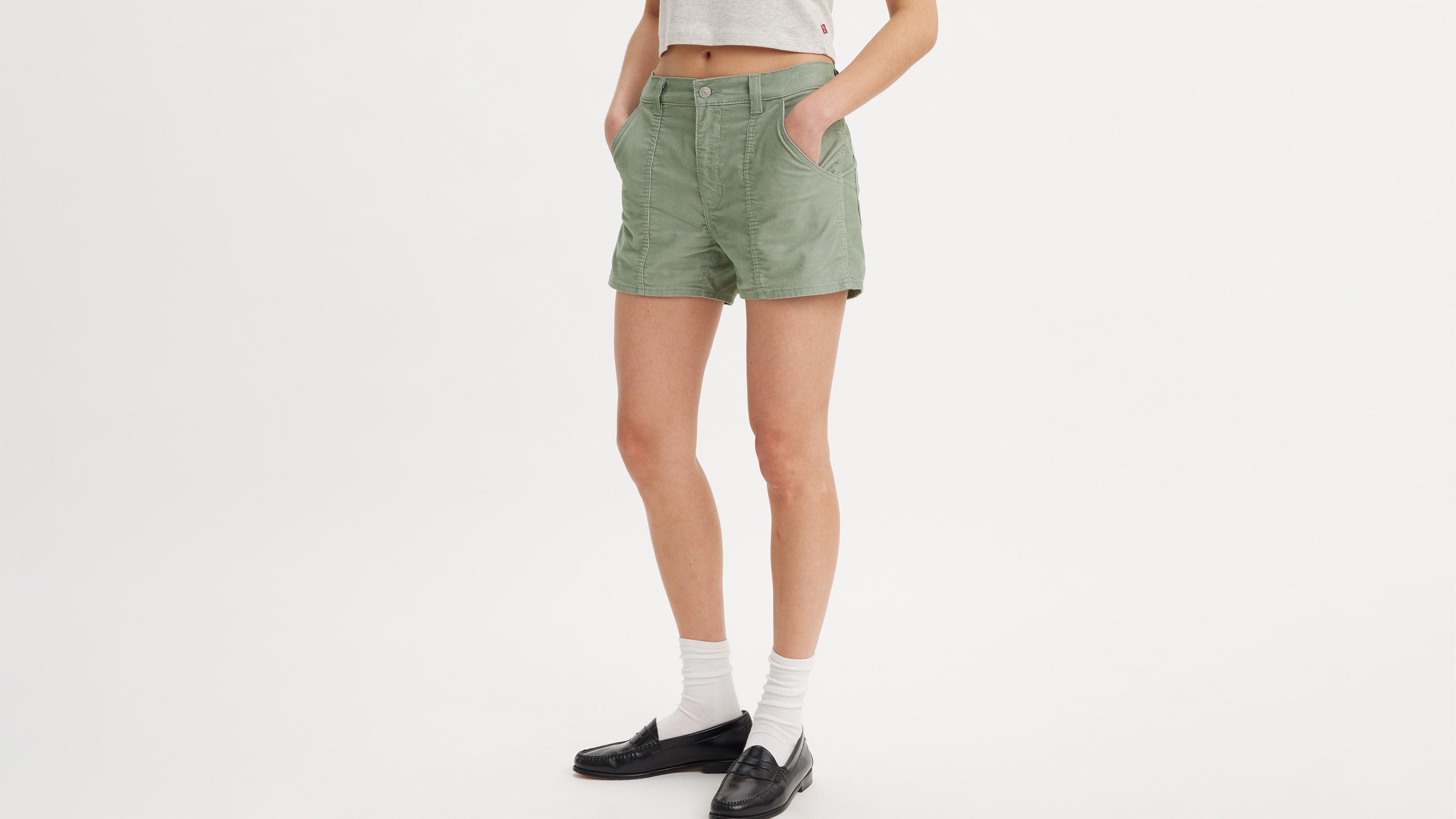 Carpenter Lightweight Corduroy Women's Shorts Product Image