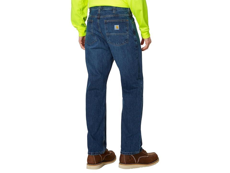 Carhartt Relaxed Fit Five-Pocket Jeans (Bay) Men's Jeans Product Image