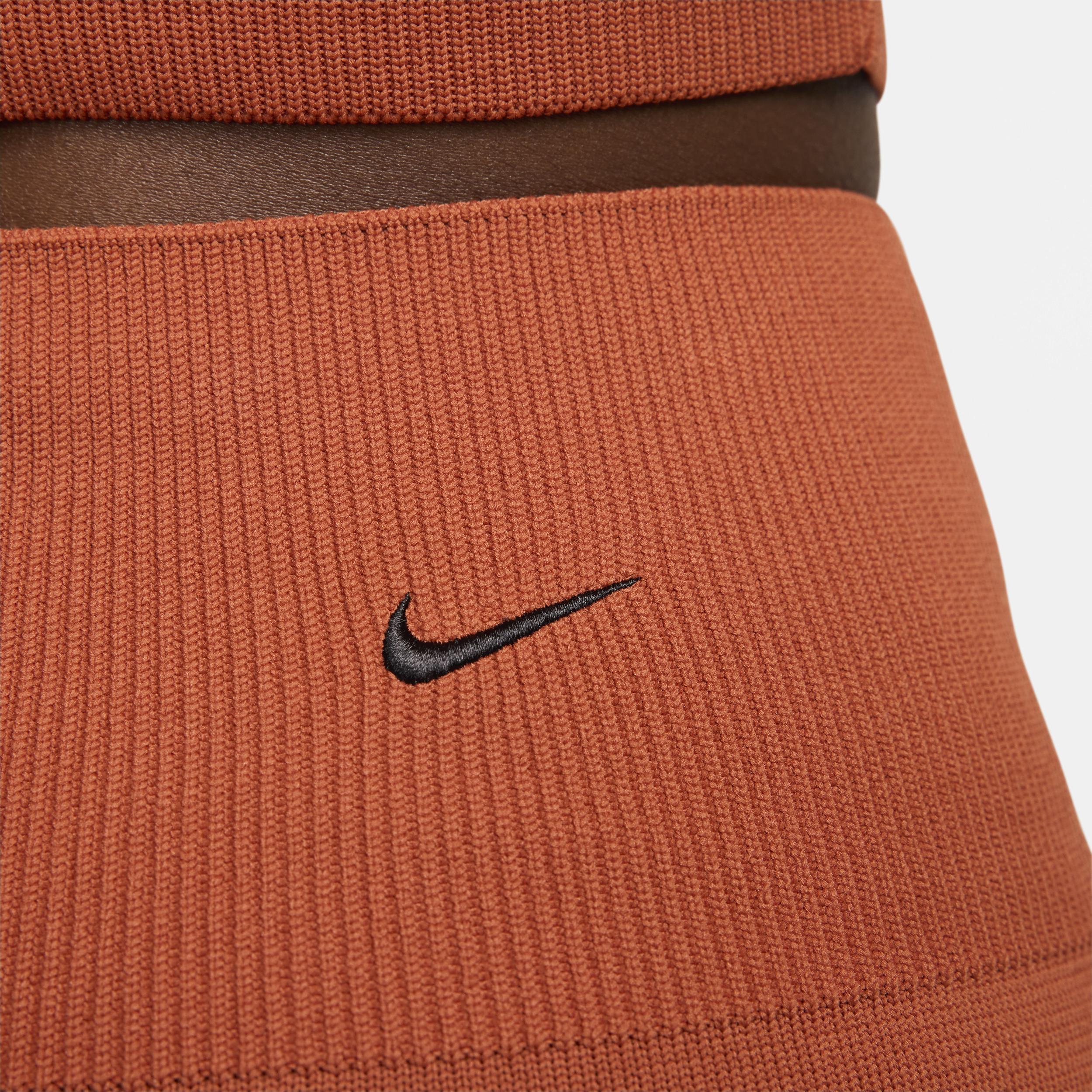 Women's Nike Sportswear Chill Knit Tight High-Waisted Sweater Flared Pants Product Image