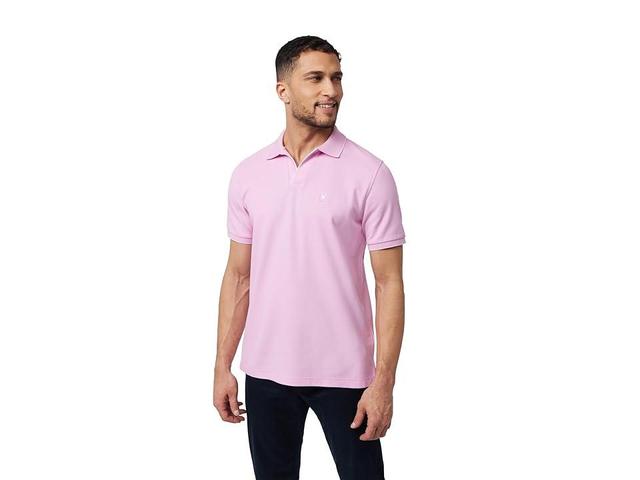 Psycho Bunny East Hills Johnny Collar Polo (Pastel Lavender) Men's Short Sleeve Knit Product Image