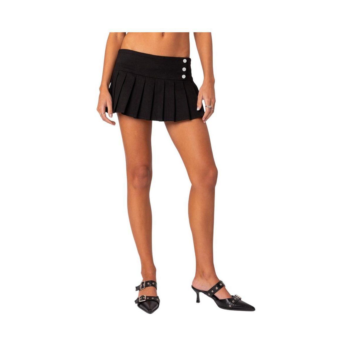 Edikted Womens Khai Pleated Mini Skort Product Image