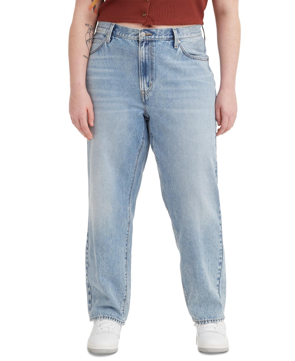 Plus Size Levis 94 Baggy Mid-Rise Jeans, Womens Product Image