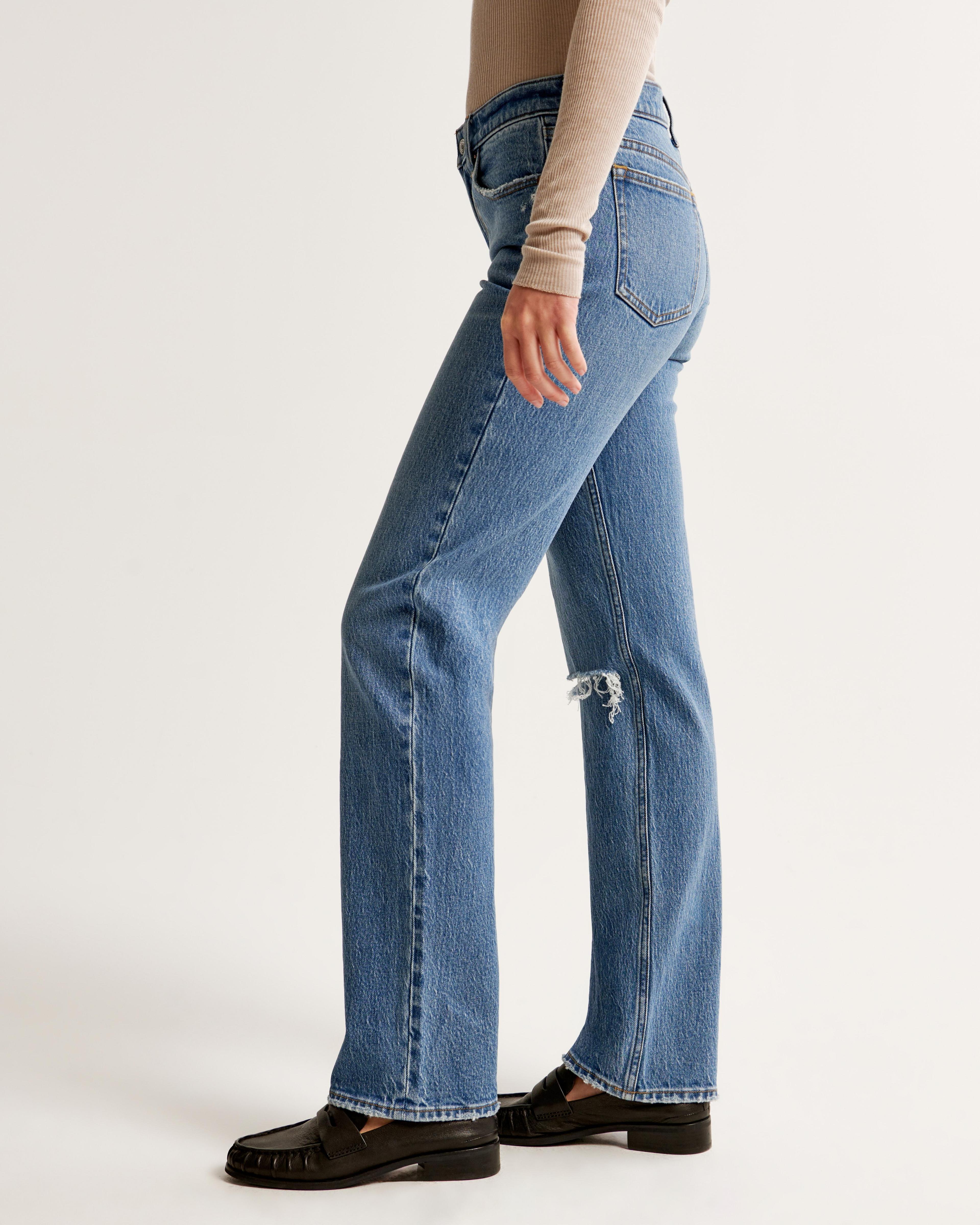 Mid Rise 90s Straight Jean Product Image