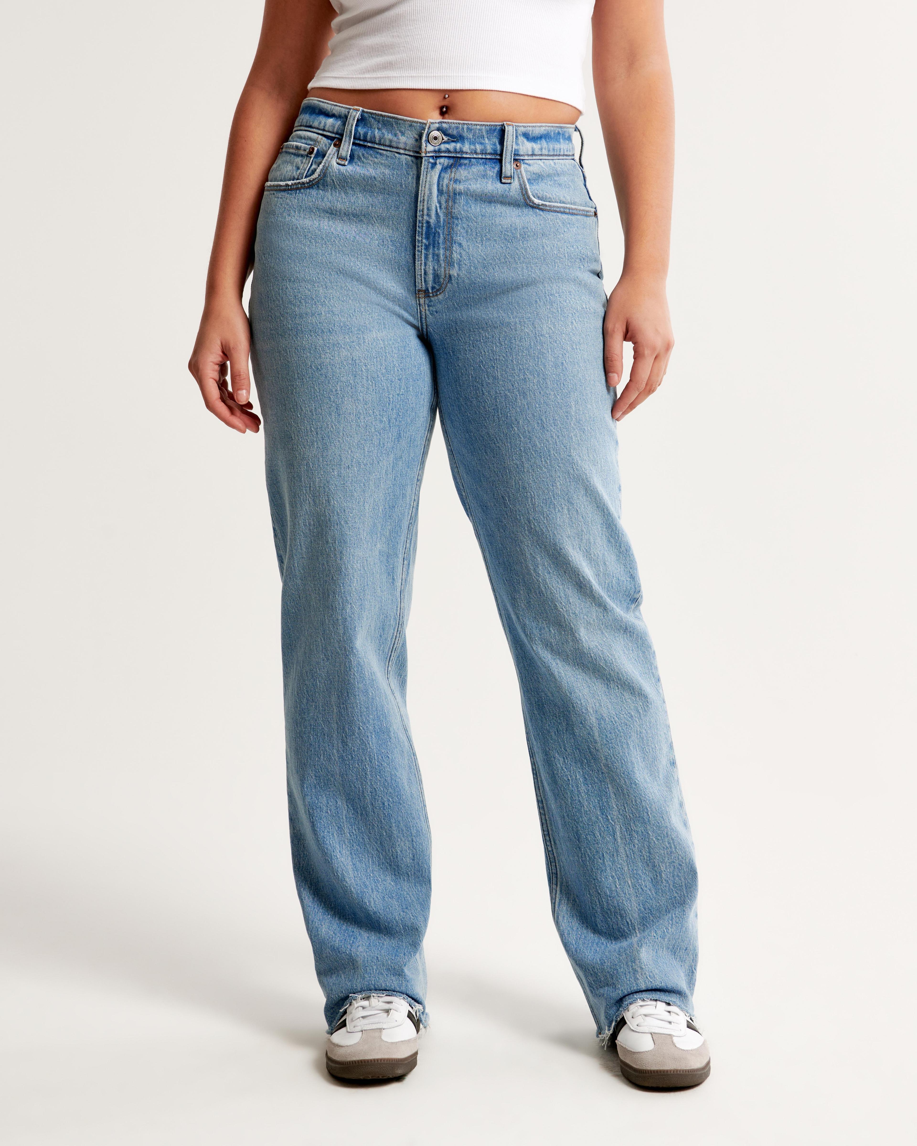 Curve Love Low Rise Baggy Jean Product Image