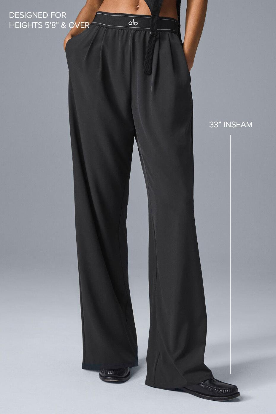 Suit Up Trouser (Long) - Black Female Product Image