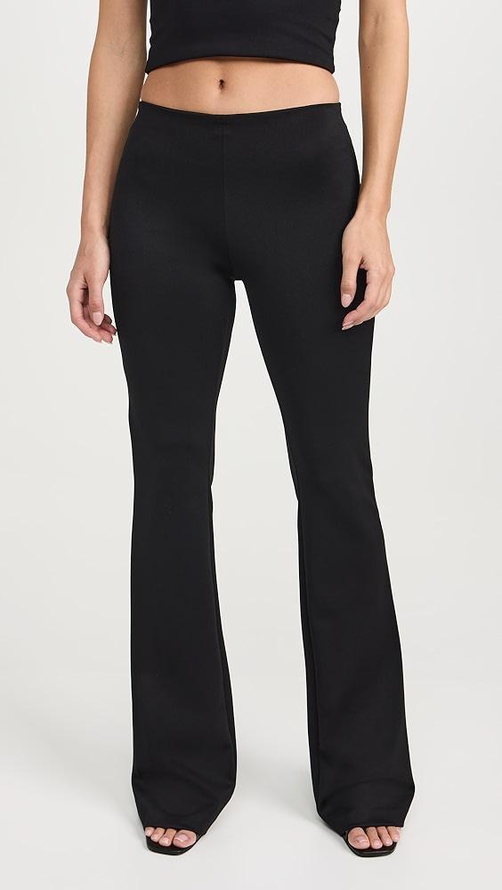 alice + olivia RMP Back Zip Bootcut Pants | Shopbop Product Image