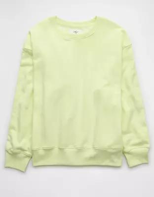 AE Everyday Luxe Crew Neck Sweatshirt Product Image