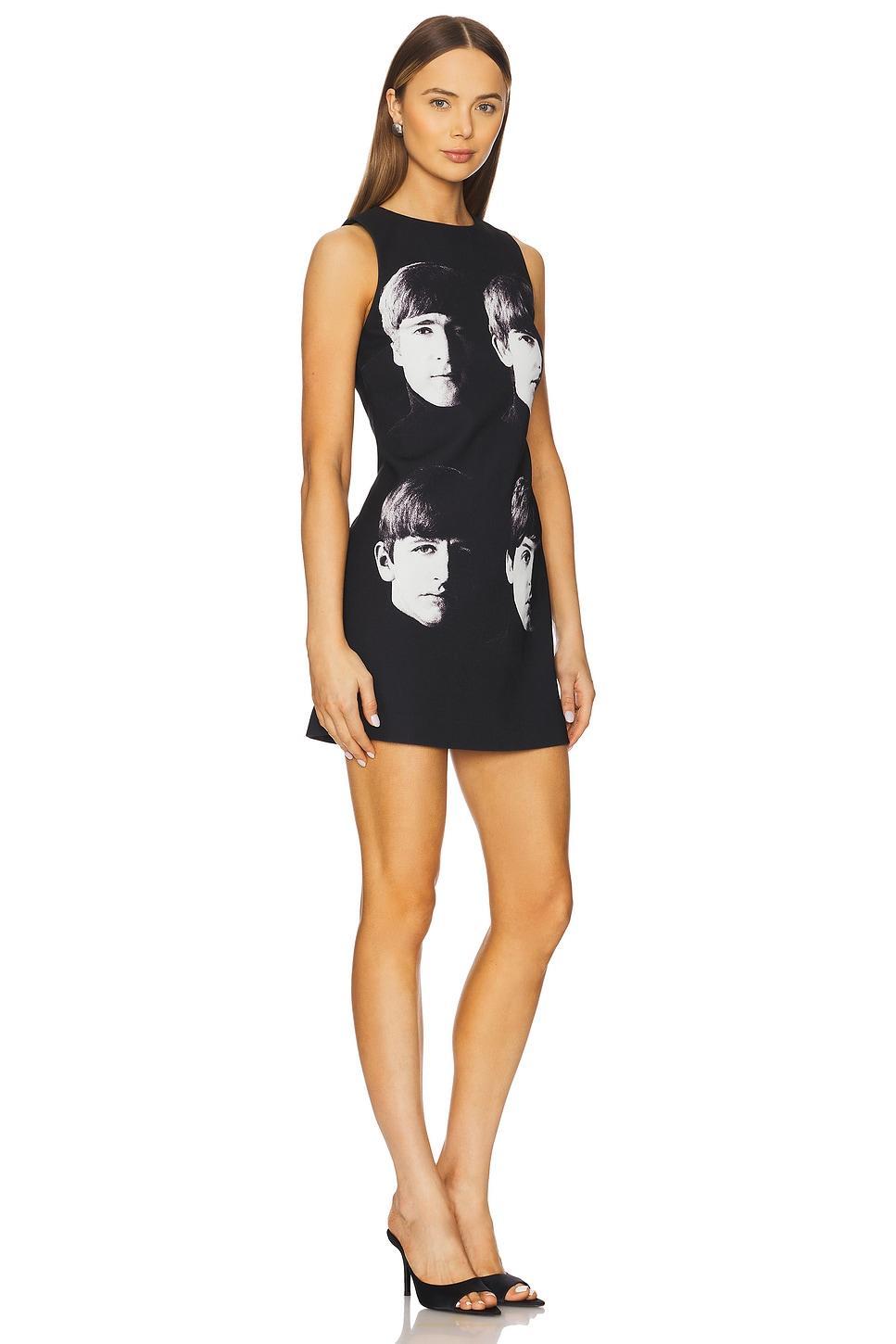 Clyde Fitted Shift Dress Alice + Olivia Product Image