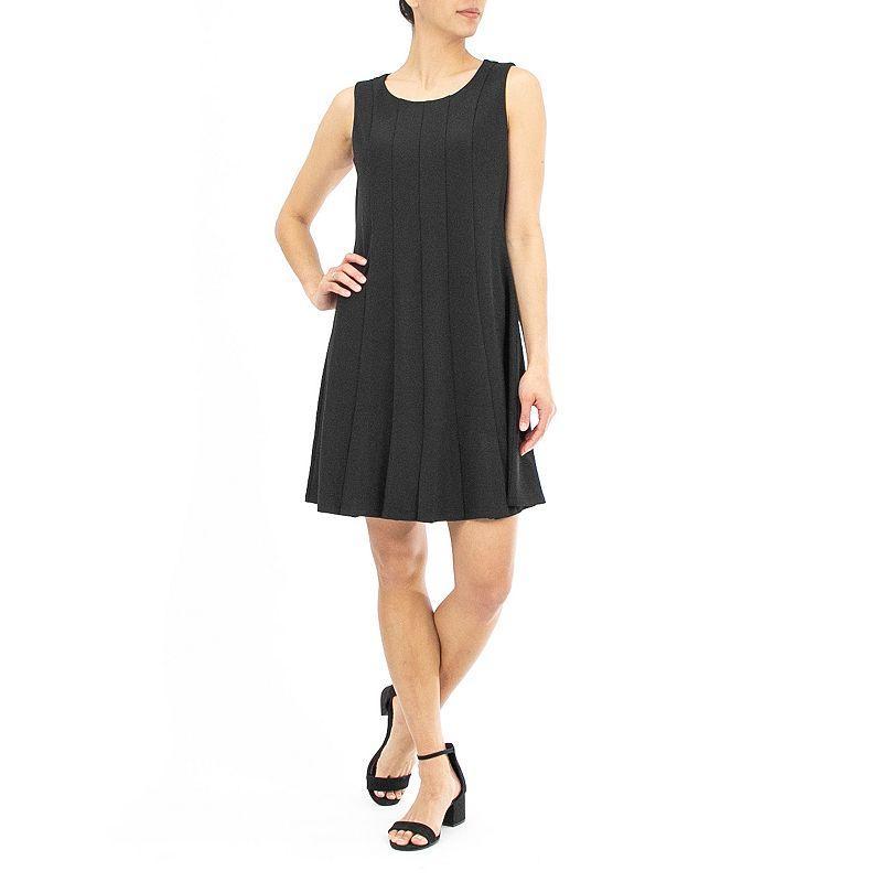 Womens Nina Leonard Pleated Sheath Dress Product Image