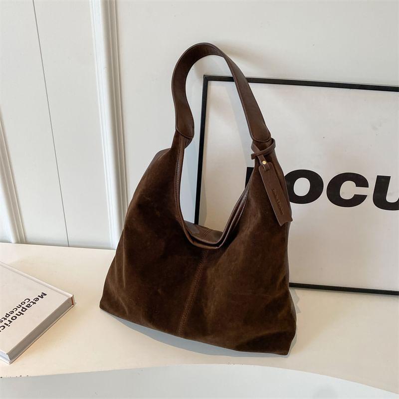 Faux Suede Tote Bag Product Image