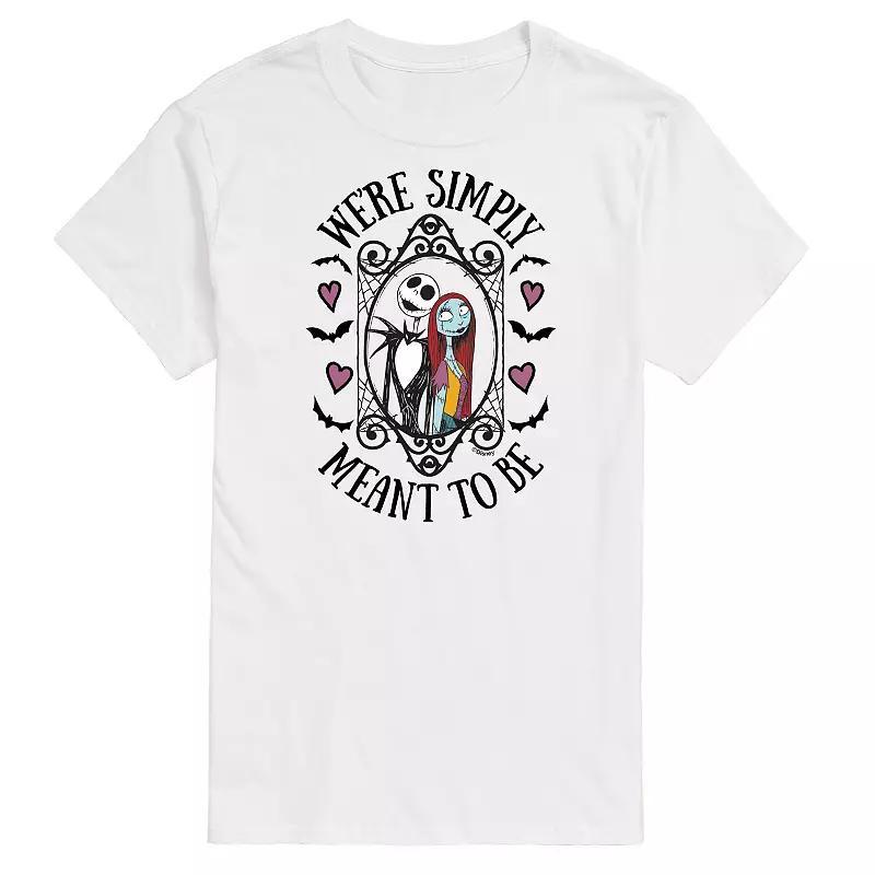 Disneys The Nightmare Before Christmas Mens Meant To Be Graphic Tee Product Image