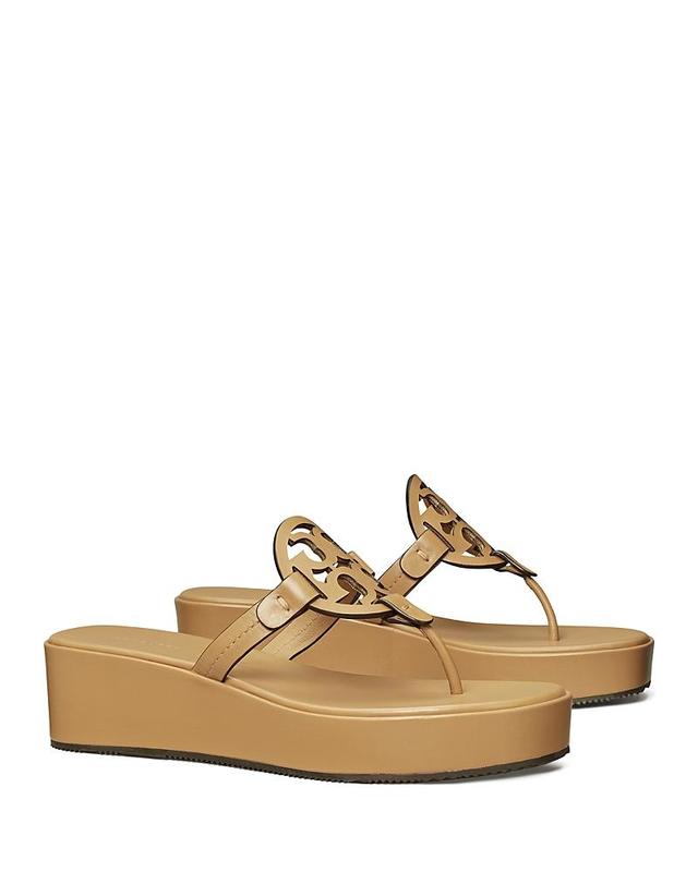 Womens Miller Leather Wedge Sandals Product Image