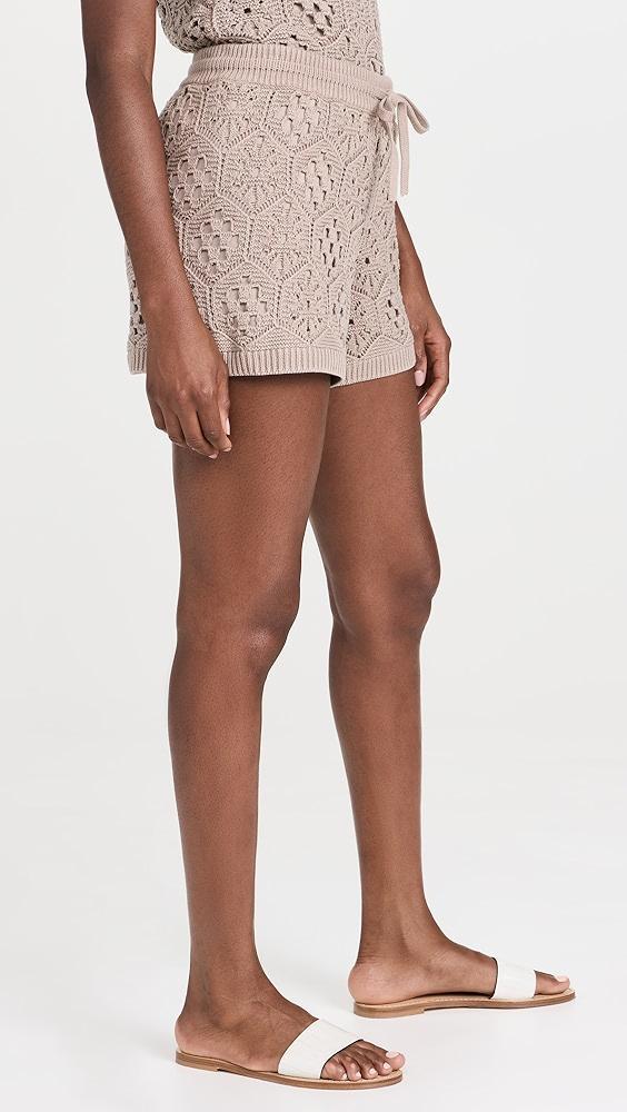 Splendid Eden Sweater Shorts | Shopbop Product Image