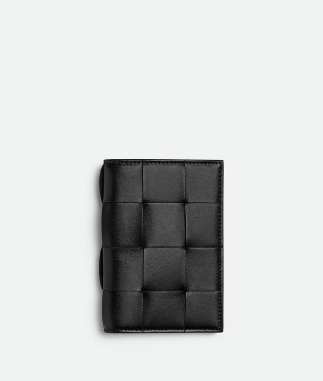 Men's Cassette Passport Holder in Black/parakeet Product Image