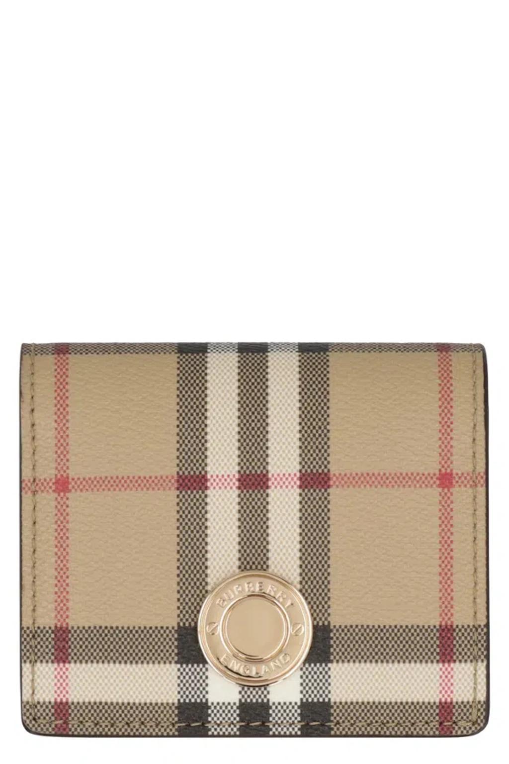 BURBERRY Small Leather Goods In Printed Product Image