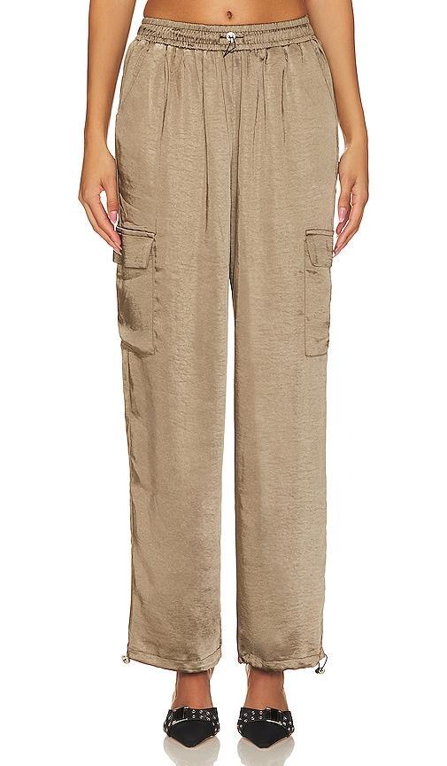 superdown Rita Cargo Pant in Metallic Neutral. - size XS (also in M) Product Image