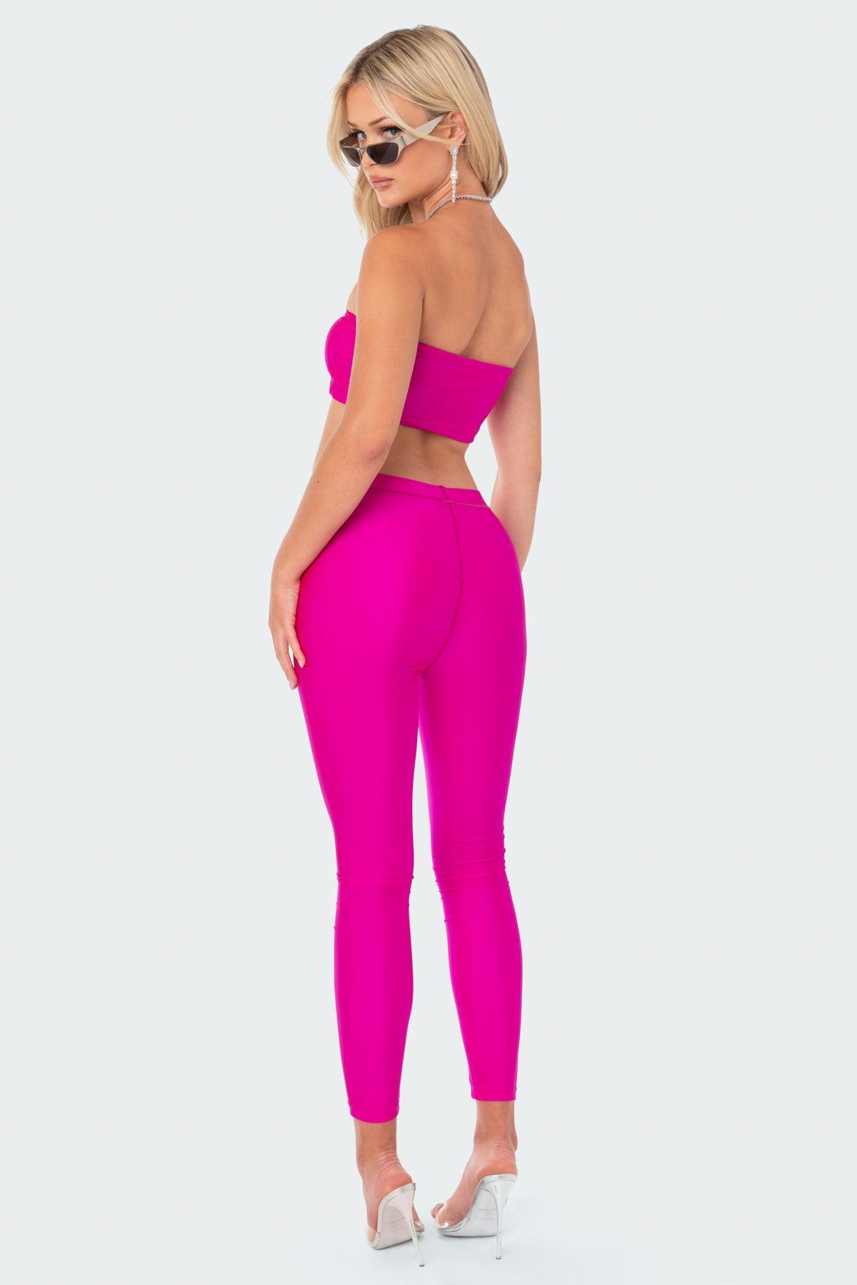 Daphne Shiny Leggings Product Image