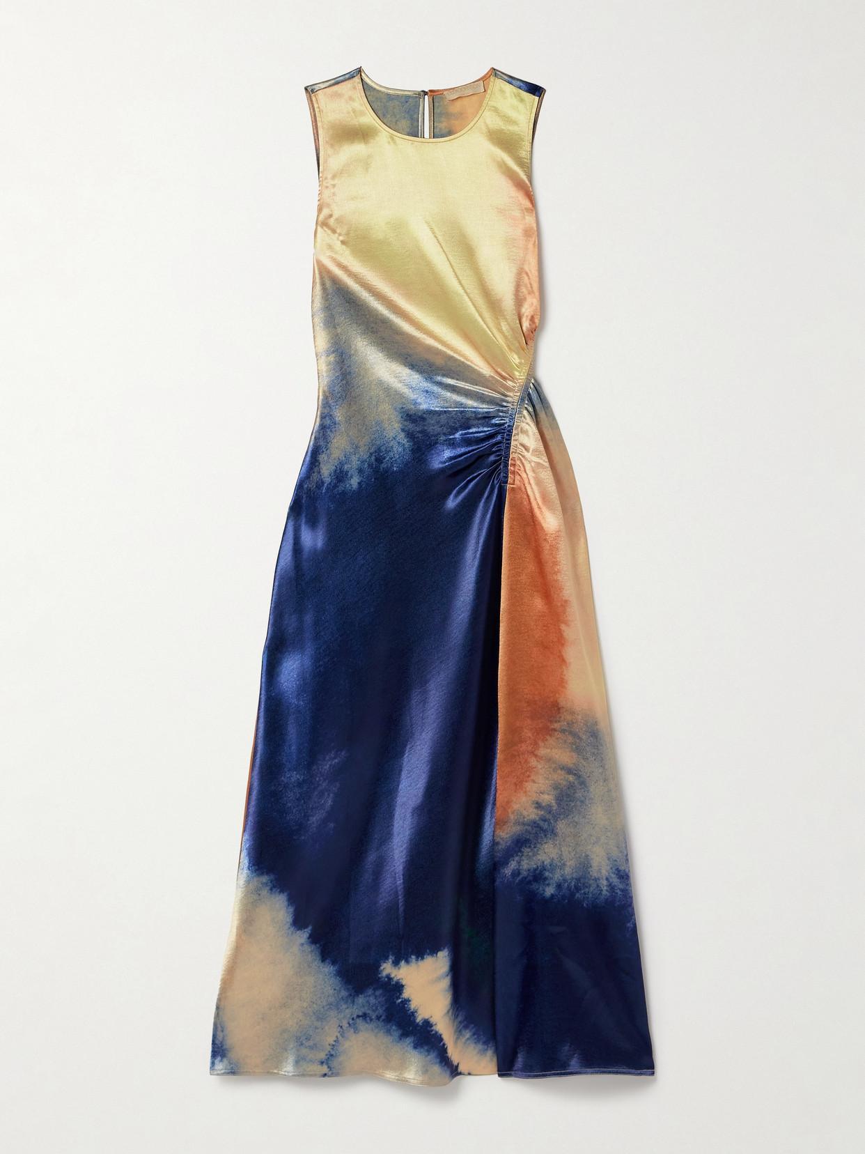 Cordelia Gathered Maxi Dress In Mirage Product Image