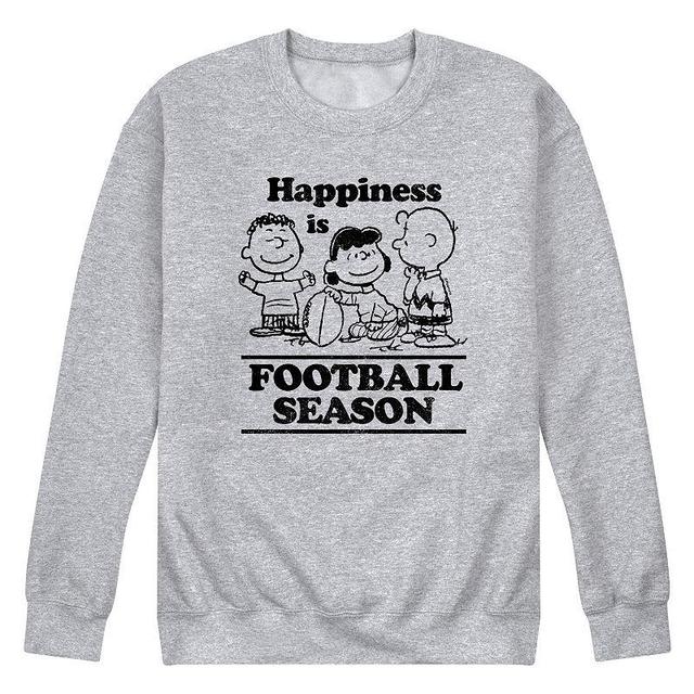 Mens Peanuts Happiness Is Football Season Tee Product Image