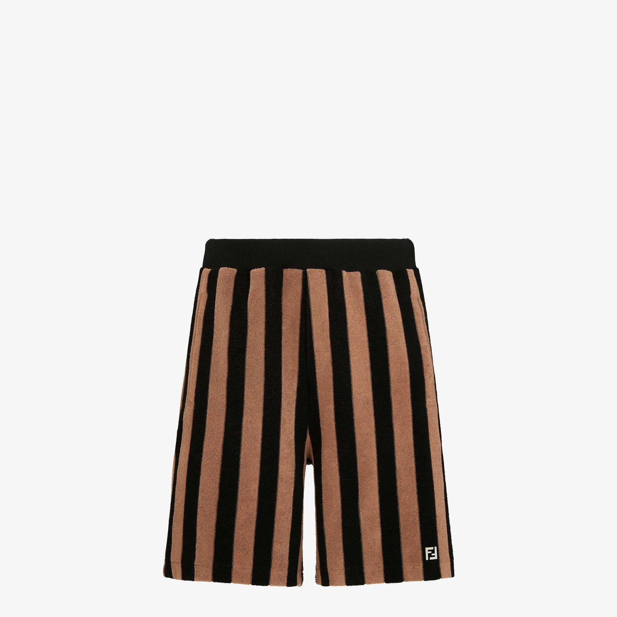 BermudasBrown Pequin terry shorts Product Image