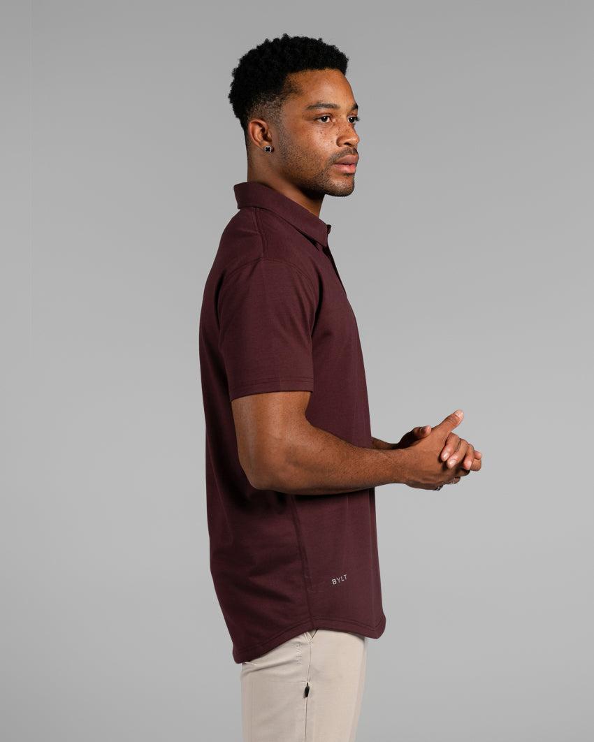 Drop-Cut Polo: BYLT Signature Product Image