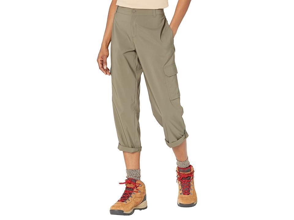 Columbia Silver Ridge Utility Capris (Stone ) Women's Clothing Product Image