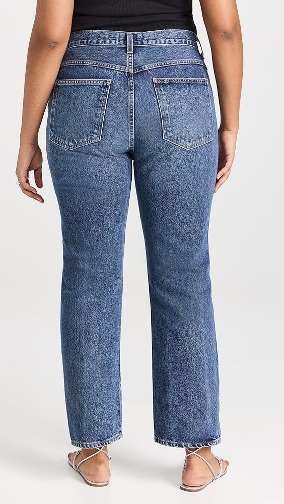 AGOLDE Pinch Waist High Rise Kick Jeans | Shopbop Product Image