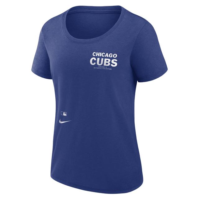 Womens Nike San Diego Padres Authentic Collection Performance Scoop Neck T-Shirt Product Image