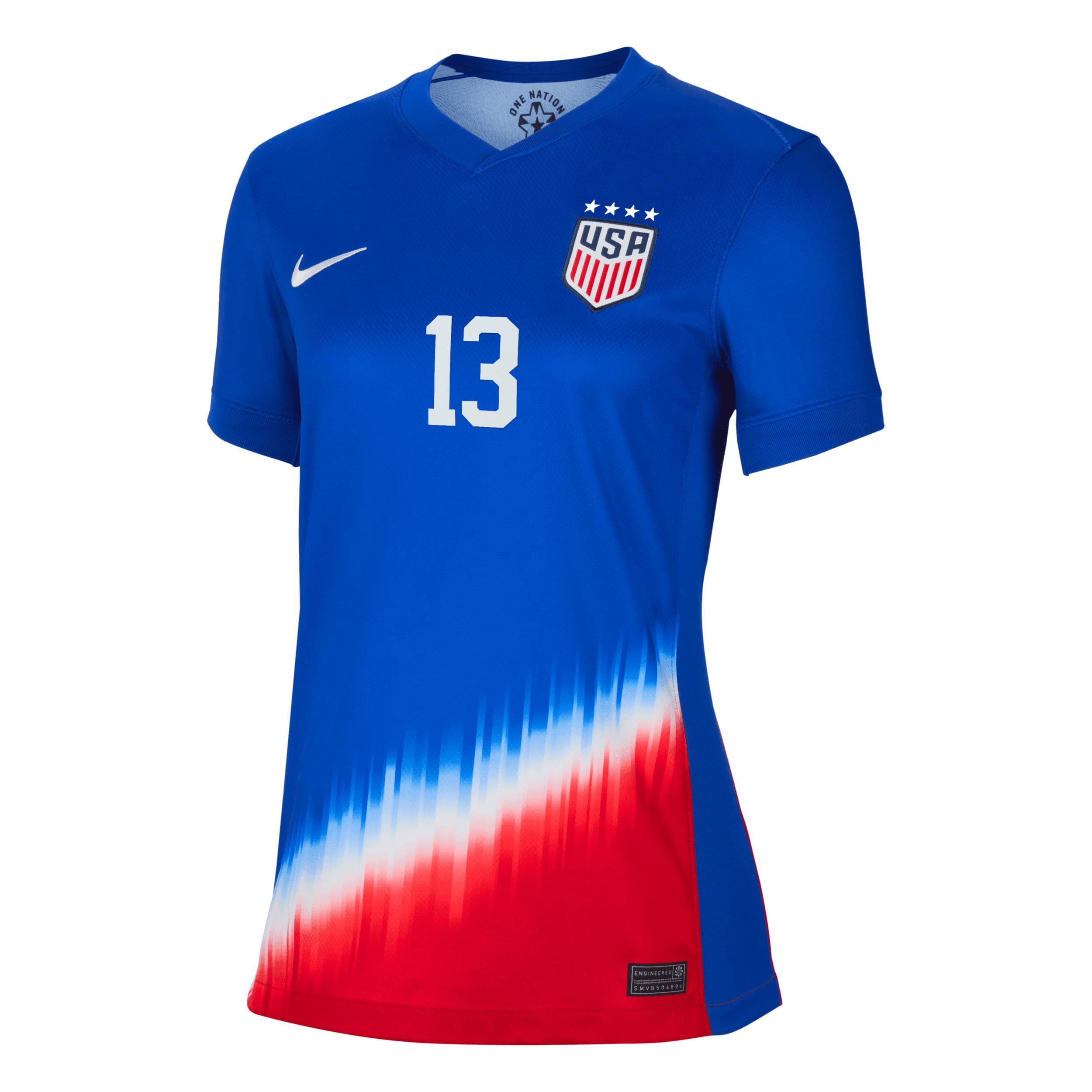 Alex Morgan USWNT 2024 Stadium Away Nike Women's Dri-FIT Soccer Jersey Product Image