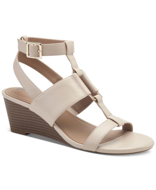 Giani Bernini Womens Christaa Memory Foam Strappy Wedge Sandals, Created for Macys Product Image