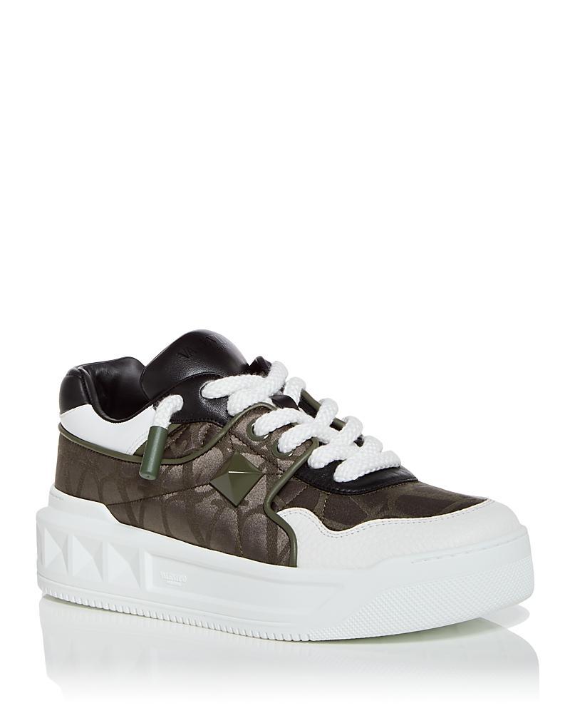 Valentino Garavani Mens One Stud Xl Iconographe Low Top Sneakers Product Image