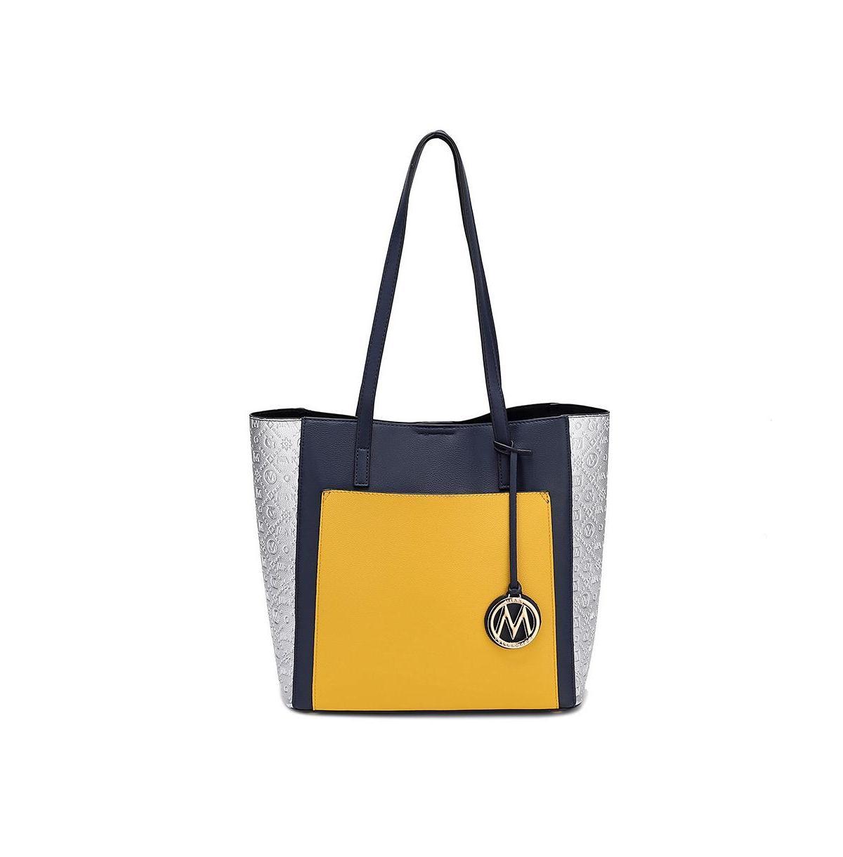 Mkf Collection Leah color-block Women s Tote Bag by Mia K Product Image