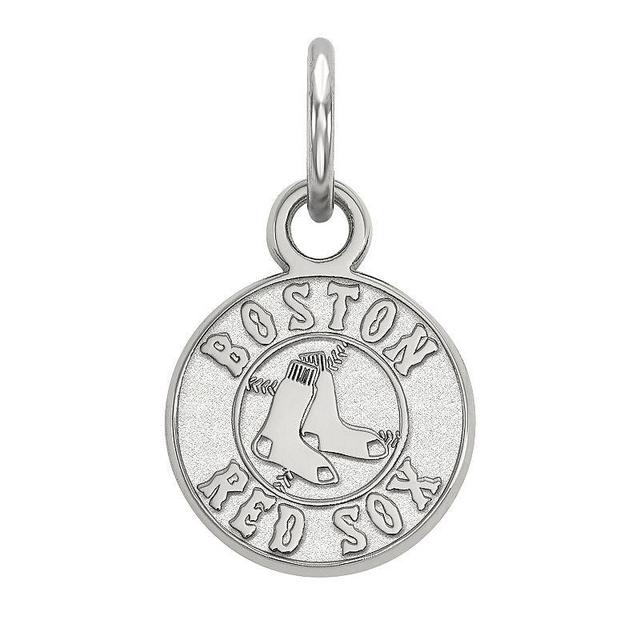 LogoArt Sterling Silver Boston Red Sox Extra-Small Pendant, Womens Gold Tone Product Image