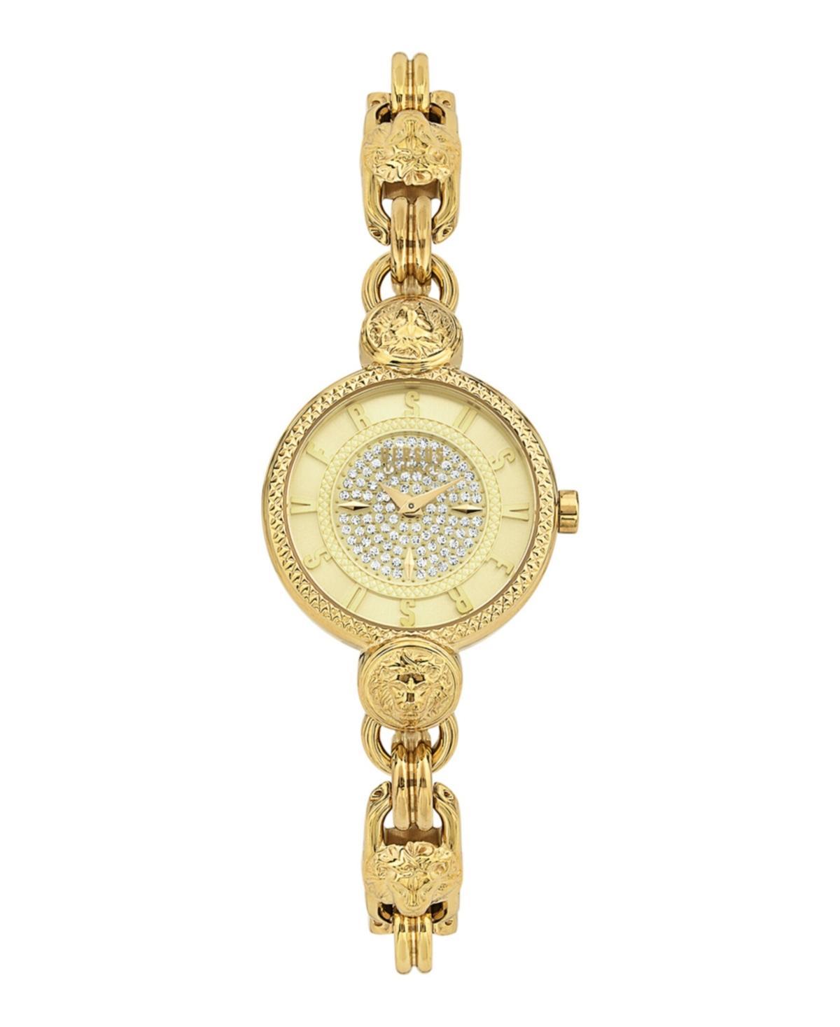 Versus Versace Womens Les Docks Petite 2 Hand Quartz Silver-Tone Stainless Steel Watch, 30mm Product Image