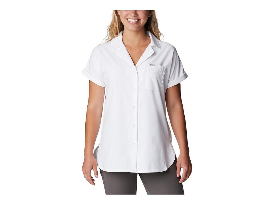 Columbia Womens PFG Sun Drifter Woven Short Sleeve Shirt- product image