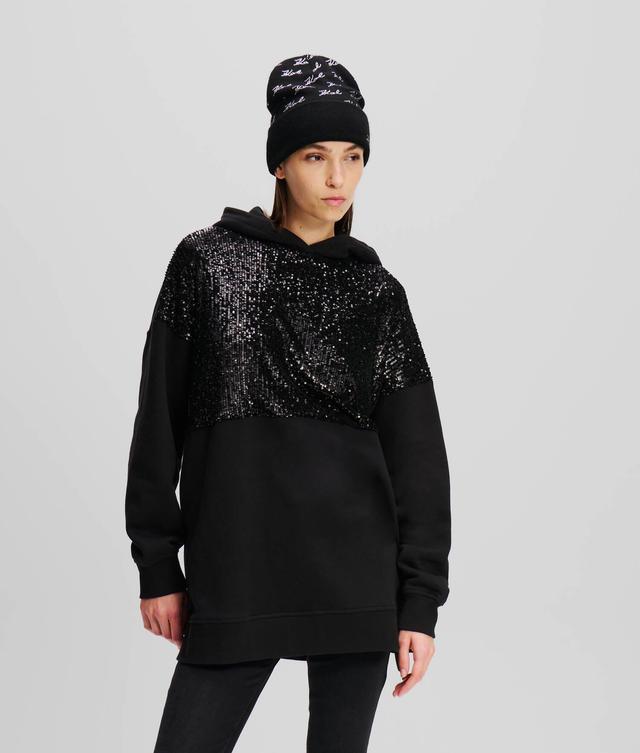 SEQUIN HOODIE Product Image