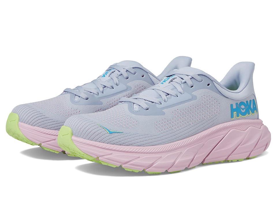 Hoka Women's Arahi 7 (Gull/Pink Twilight) Women's Shoes Product Image