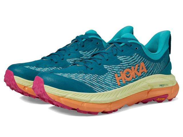 Hoka Men's Mafate Speed 4 (Deep Lake/Ceramic) Men's Shoes Product Image