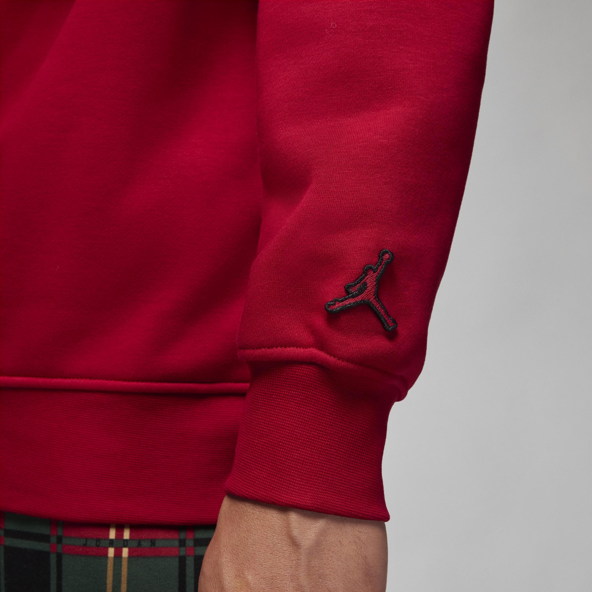 Jordan Mens Essential Holiday Fleece Crewneck Sweatshirt Product Image