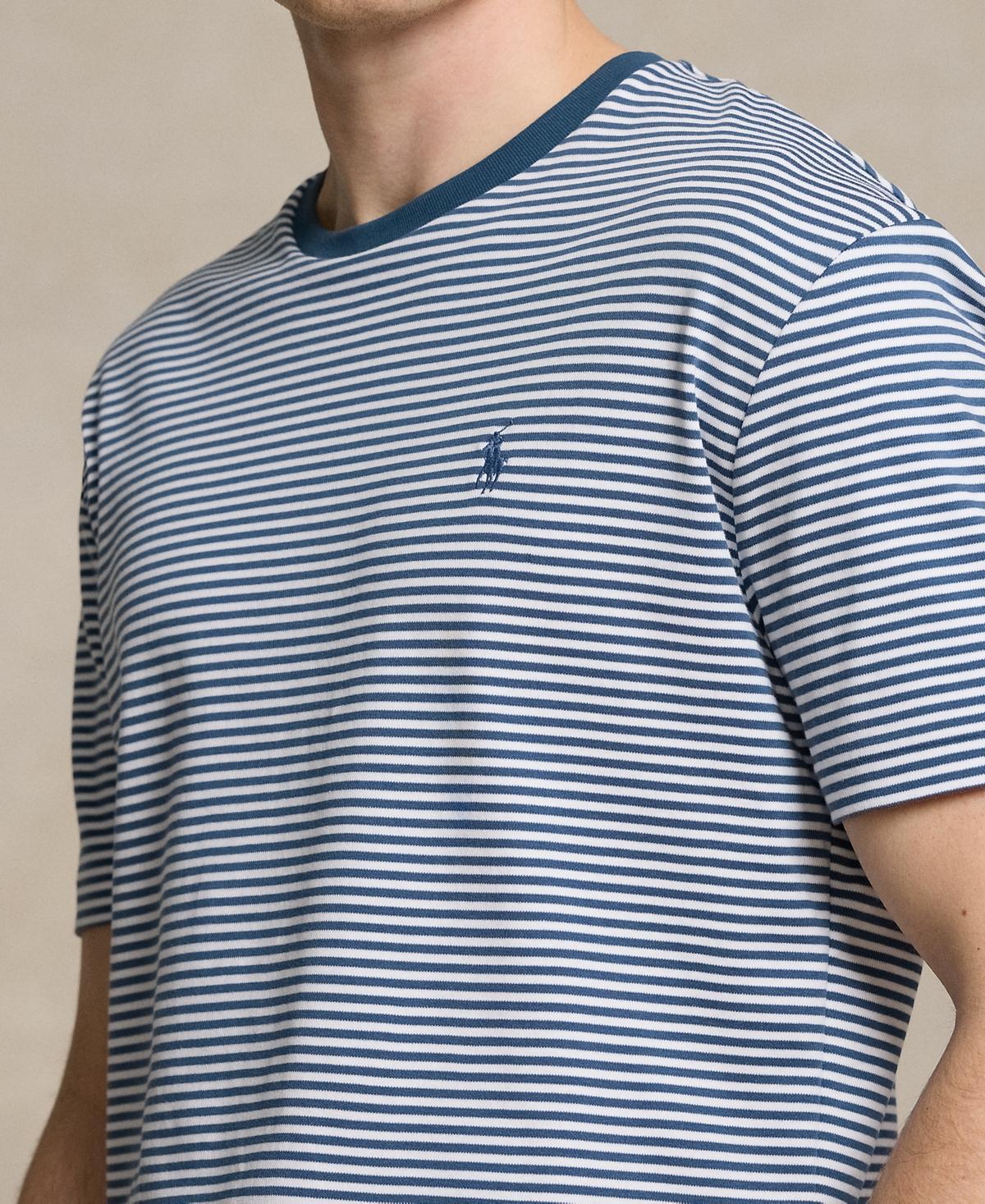 Polo Ralph Lauren Mens Custom Slim Fit Soft Cotton T-Shirt - Clancy Blue Product Image