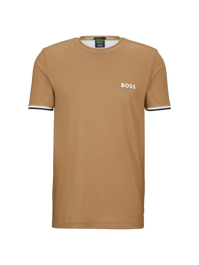 Mens BOSS x Matteo Berrettini Logo Crewneck T-shirt Product Image