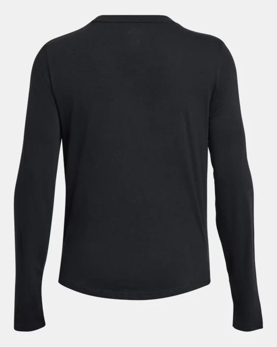 Women's UA Performance Cotton Collegiate Long Sleeve Product Image