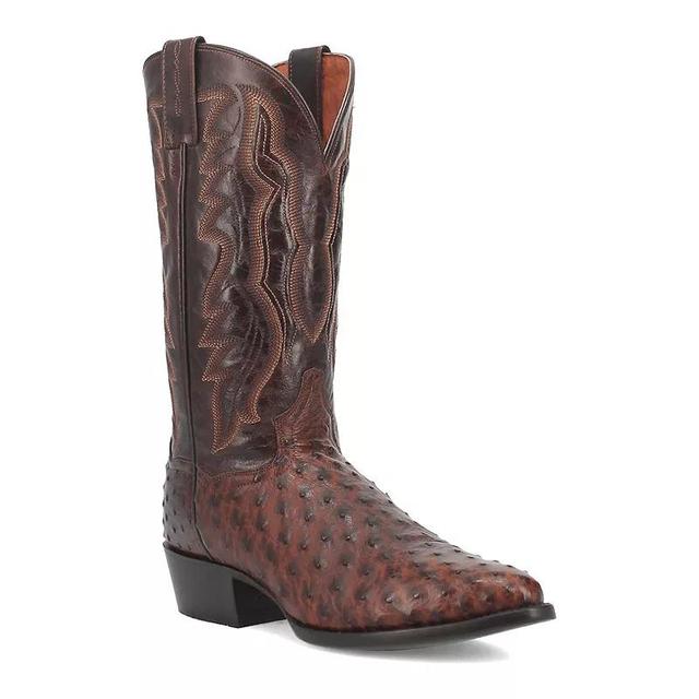 Dan Post Mens Pershing Full Quill Ostrich 13 Western Boots Product Image